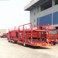 customized high quality 2 axles drawbar car carrier